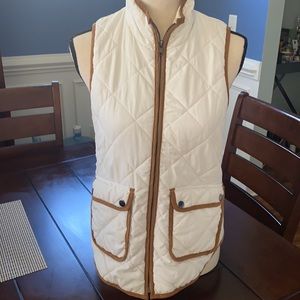 Quilted puffer vest